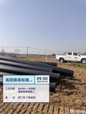 2022.3.9 灌溉管 高陽鎮高標準